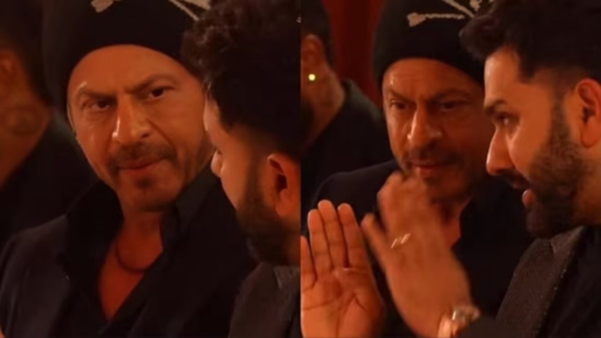 SRK Meets Rohit Sharma At Mumbai Event