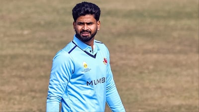 Shreyas Iyer scored 82 runs for Mumbai against Himachal on Tuesday. (Picture Credit: PTI)