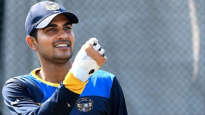 Shubman Gill scores 14 runs for Punjab in 2nd innings of their Ranji match against Saurashtra. (Picture Credit: PTI)