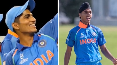 India's U19 World Cup winners Shubman Gill and Arshdeep Singh (X)