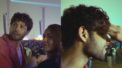 Mrunal Thakur and Siddhant Chaturvedi’s natural camaraderie off screen has caught fans’ attention, mirroring the warmth and emotional intimacy teased in Do Deewane Seher Mein.