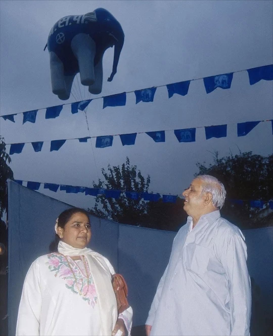 Bahujan Samaj Party (BSP) founder Kanshi Ram named Mayawati his successor in 2001. She was elected as the national president of the party for the first term in 2003. 