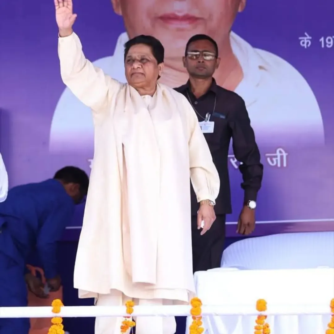 In 1997 and in 2002 she became the chief minister of UP with outside support from the BJP. She remained in office only for a year till 2003 after the BJP withdrew its support.