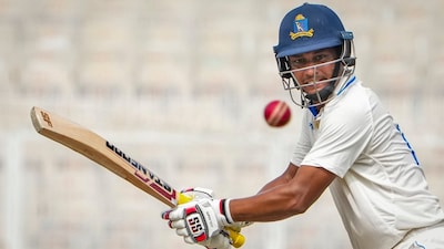 Sudip Chatterjee scored his maiden double-century against Services. (PTI Photo)