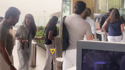 Suriya And Jyothika Make Rare Appearance With Kids  At Airport, Video Goes Viral