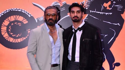 Suniel Shetty opened up about his son Ahan Shetty’s struggles after Tadap flopped and said he will not stay silent if anyone takes potshots at his child, calling himself honest and fearless..