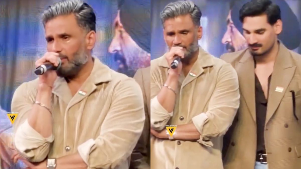 Suniel Shetty Emotional Over Son Ahaan in Border 2