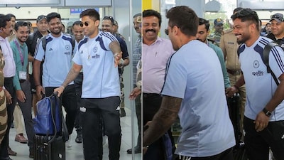 Suryakumar Yadav clears the way for Sanju Samson at the airport