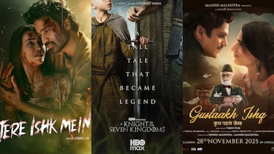 The third week of January 2026 brings a packed OTT slate with major releases like Tere Ishk Mein, A Knight of the Seven Kingdoms, Steal, Gustaakh Ishq and more streaming across Netflix, Prime Video, JioHotstar, ZEE5 and Lionsgate Play.
