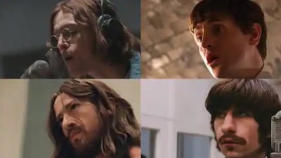 The first look at the cast of The Beatles - A Four-Film Cinematic Event