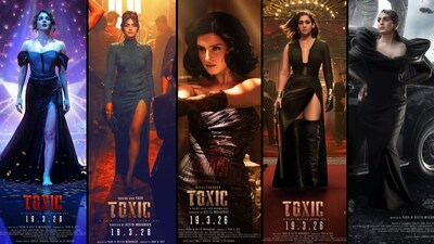 Toxic Posters Spotlight Yash And His Five Leading Ladies Ahead Of Teaser Release On January 8