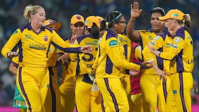 UP Warriorz beat Mumbai Indians by 7 wickets in WPL 2026 match. (Picture Credit: PTI)