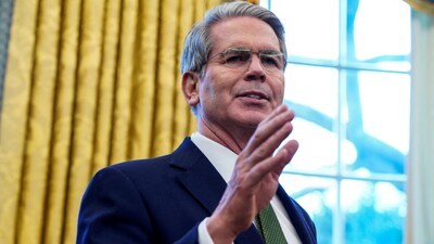 US Treasury Secretary Scott Bessent. (Courtesy: Reuters)