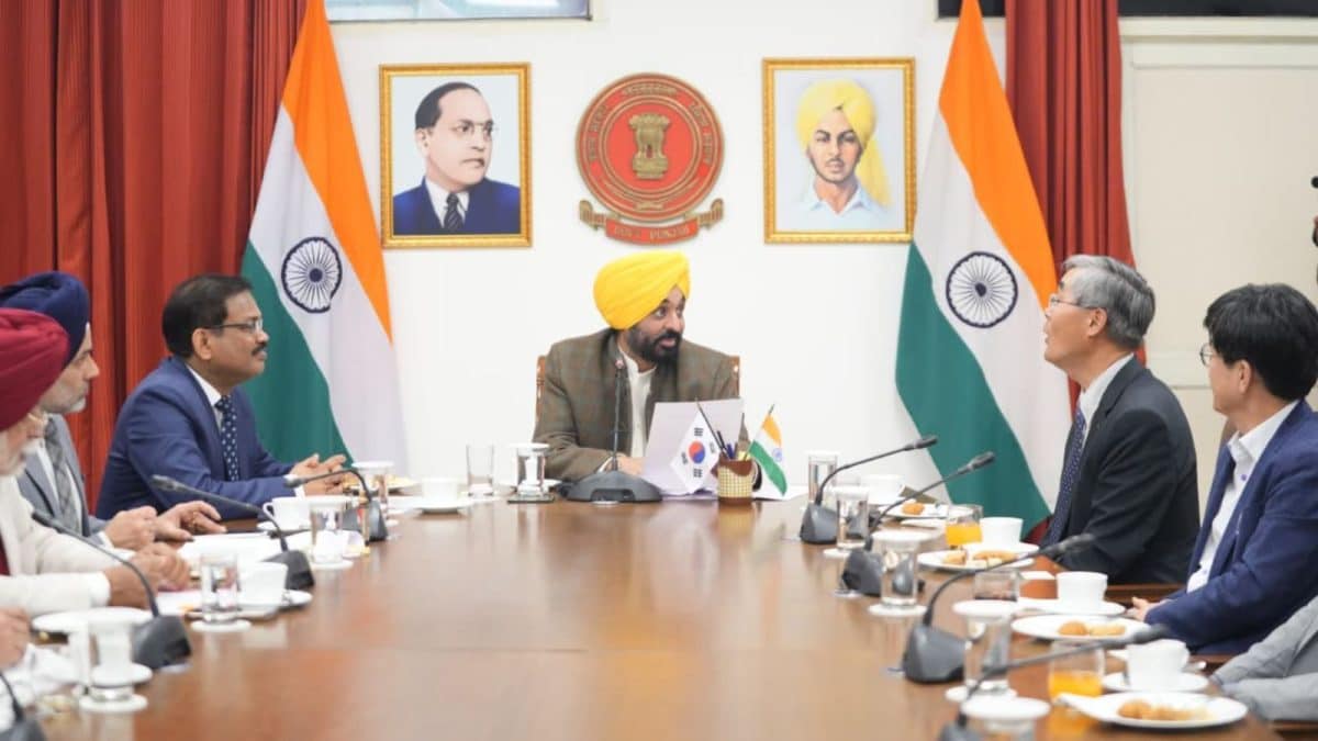 South Korean Delegation Meets Punjab CM, Discusses Smart Farming Cooperation