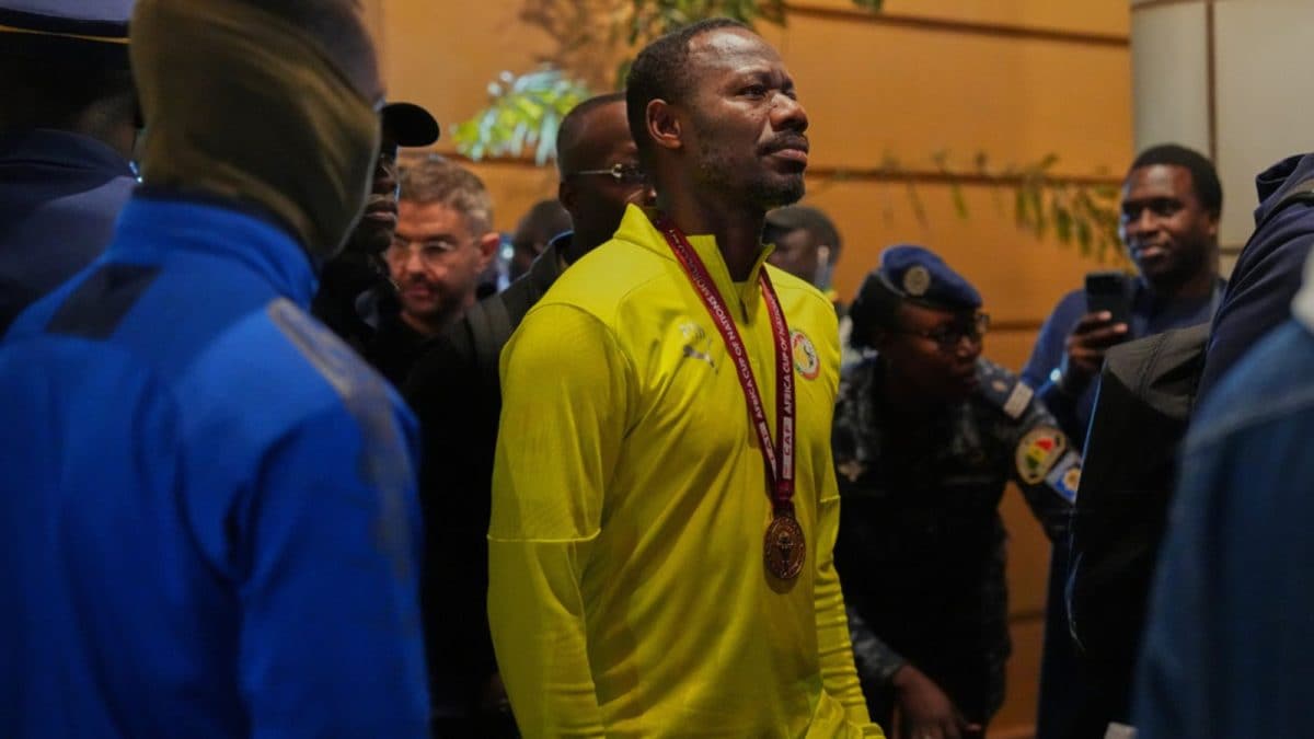 Senegal Boss Pape Thiaw Slapped With Five Game Ban And Fine Over AFCON Final Drama!