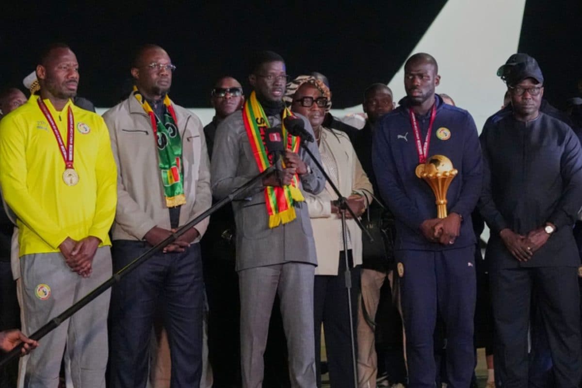 Heroes Of Teranga! Senegal Return As Champions, Greeted By President On Arrival!