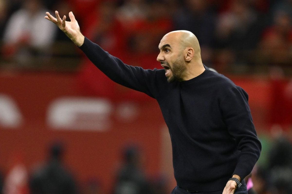 Walid Regragui Urges Morocco 'To Keep Feet On Ground' As Hosts Move Into AFCON Semis For First Time Since...
