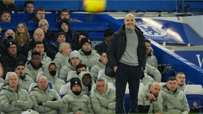Enzo Maresca was sacked by Chelsea on New Year's Day (Picture credit: AP)