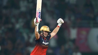 Nadine de Klerk played a match-winning knock against MI (Picture credit: BCCI)