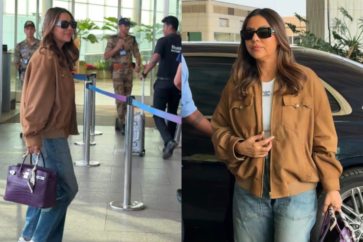 Gauri Khan Masters Cozy Yet Stylish Airport Dressing This Winter