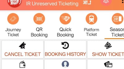 Local train passengers in Mumbai can still show existing passes to ticket-checking staff. (Photo Credit: X)