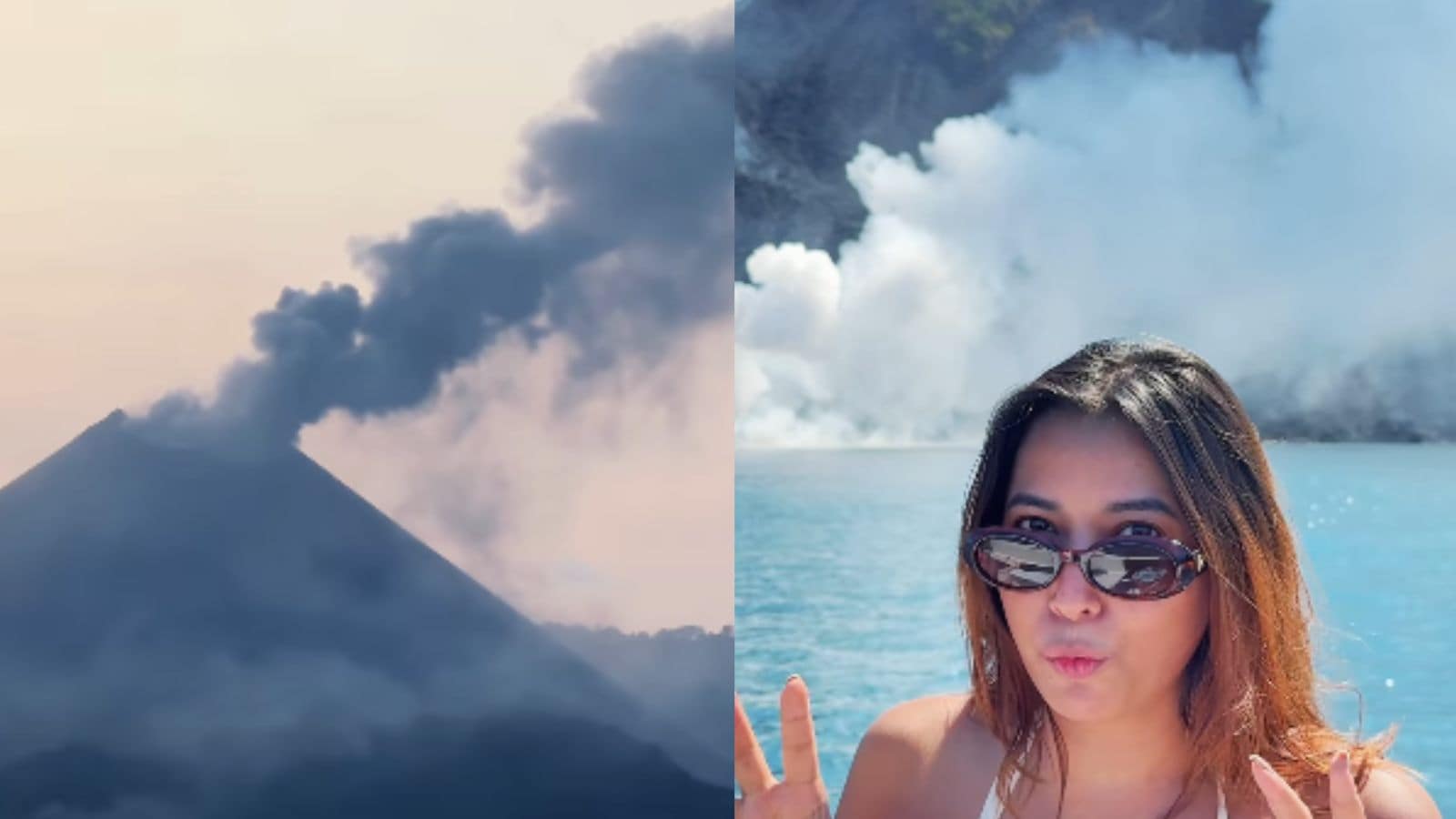 Barren Island volcano