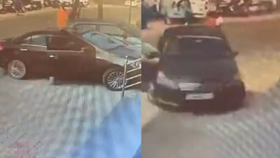 The incident happened near Omega Cushion on Jamia Masjid Road. (Photo Credit: X)