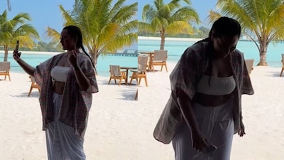 Sonakshi Sinha and Zaheer Iqbal's fun moment. (Photo Credit: Instagram)