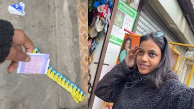 The video shows a woman placing money on the ground outside a shop in Malana. (Photo Credit: Instagram)