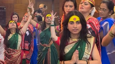 Sudha Chandran was blessed by the divine power, as per spiritual gurus. (Photo Credit: Instagram)