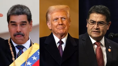 Juan Orlando Hernandez, who was sentenced to 45 years in prison by a US court for drug trafficking and weapons offences, was pardoned in December by Donald Trump.