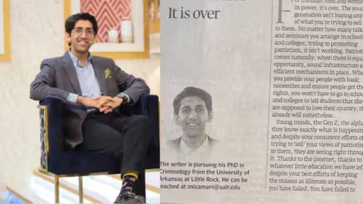 'It Is Over': Why A Deleted Op-ed On Gen Z Discontent Stirred A Storm In Pakistan
