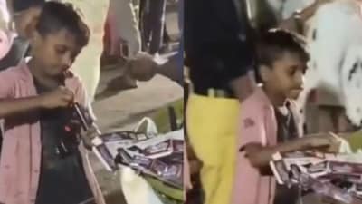 The struggles of the father-son duo got people reflecting on life. (Photo Credit: Facebook)