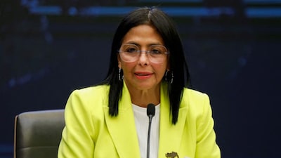 Venezuela's interim President Delcy Rodriguez. (Reuters/File)