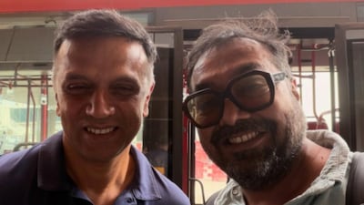 Anurag Kashyap called Rahul Dravid his ‘Hero’. (Photo Credit: Instagram)
