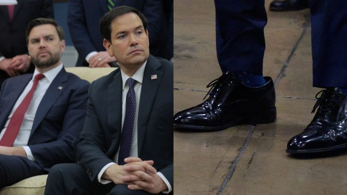 Trump’s Gift Takes Centre Stage As Vance, Rubio Display New Shoes In Oval Office