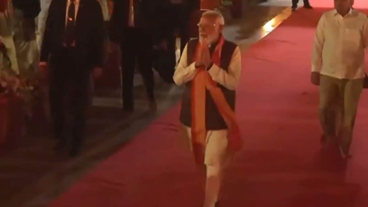 PM Modi’s Somnath Temple Visit LIVE: PM Modi Arrives At Somnath Temple To Attend Swabhiman Parv