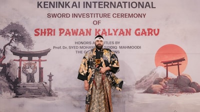 Pawan Kalyan achieves historic global recognition in Japanese martial arts.