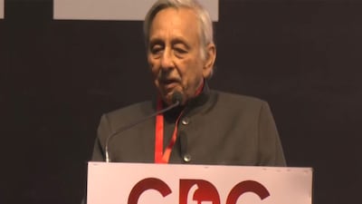 Congress leader Mani Shankar Aiyar