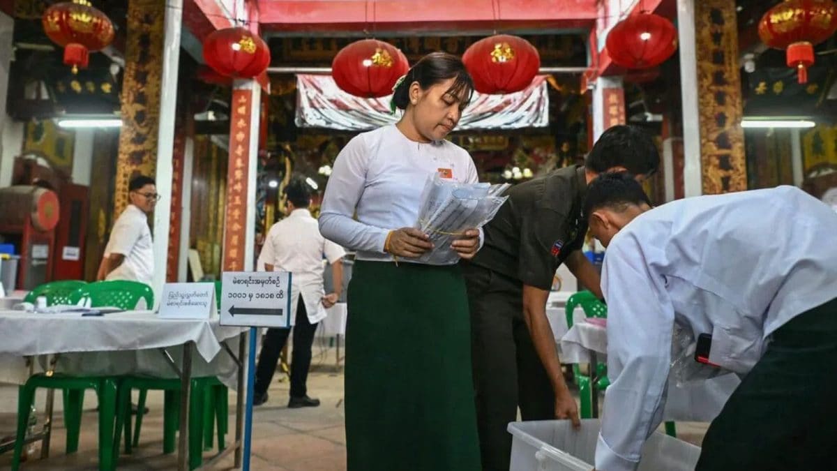 Myanmar Pro-Military Party Claims Majority In Junta-Run Elections