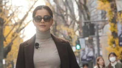 The pictures were taken in Japan, where Rubina went for her New Year vacation. (Photo Credit: Instagram)