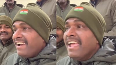 The BSF soldier often posts videos of himself singing songs. (Photo Credit: Instagram)