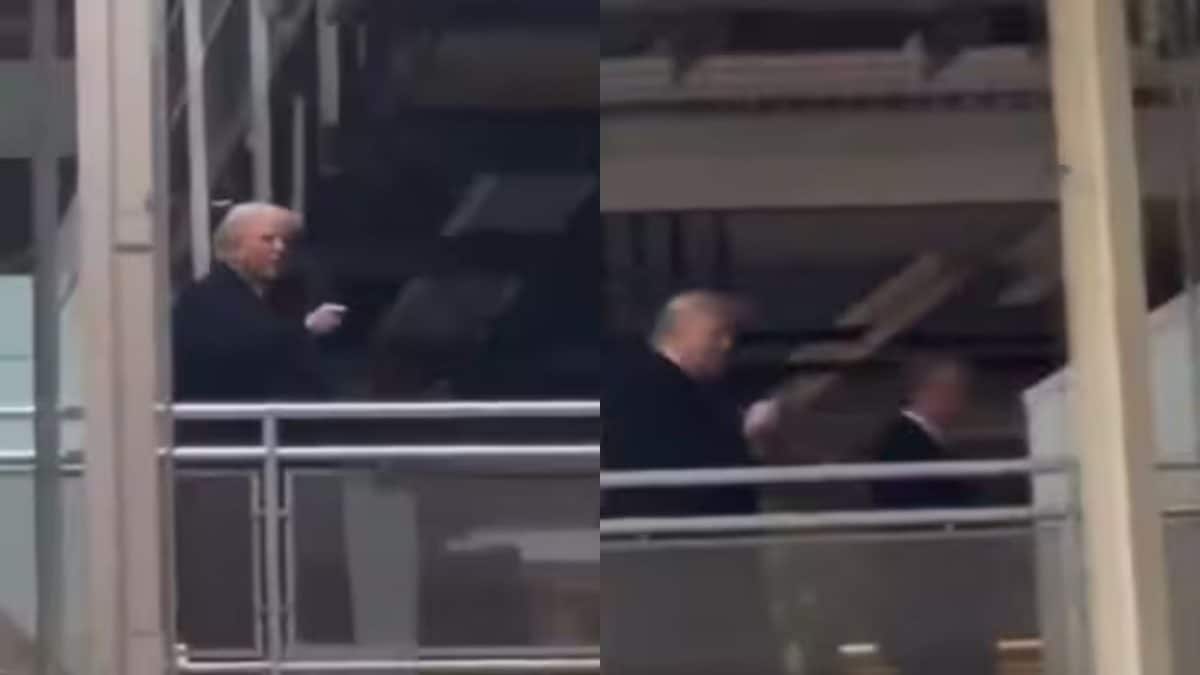 Trump Hurls Abuses, Flashes Middle Finger At Ford Worker Who Shouted 'Paedophile Protector'