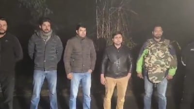 The accused were involved in recent firing incidents in Paschim Vihar and West Vinod Nagar. (ANI)
