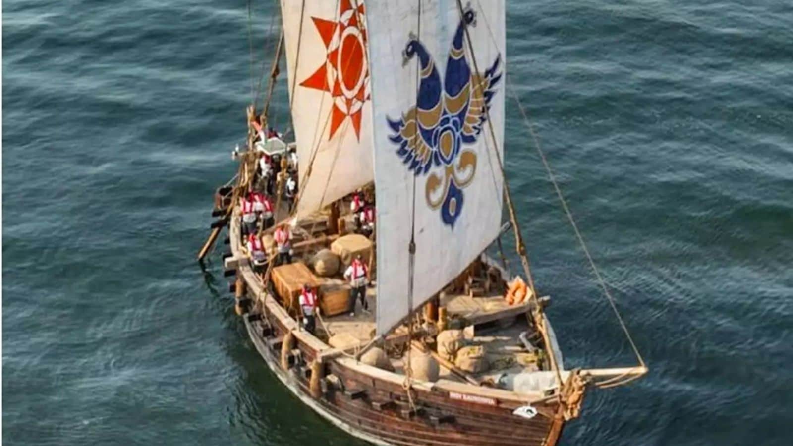 In May 2025, the INSV Kaundinya was inducted into the Indian Navy. It is skippered by Commander Vikas Sheoran. A 16-member crew, including economist Sanjeev Sanyal. Sanyal, a member of the Prime Minister's Economic Advisory Council, shared regular updates about the voyage on social media. The ship left Porbandar on December 29 and retraced an almost 1,400 km-long ancient sea route to reach Oman. In May 2025, the INSV Kaundinya was inducted into the Indian Navy. It is skippered by Commander Vikas Sheoran. A 16-member crew, including economist Sanjeev Sanyal. Sanyal, a member of the Prime Minister's Economic Advisory Council, shared regular updates about the voyage on social media. The ship left Porbandar on December 29 and retraced an almost 1,400 km-long ancient sea route to reach Oman.