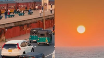 The Bambalapitiya Railway Station facilitates numerous train services. (Photo Credit: Instagram)