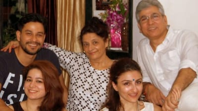 Soha Ali Khan’s post features Saif Ali Khan holding Taimur for the first time. (Photo Credit: Instagram)