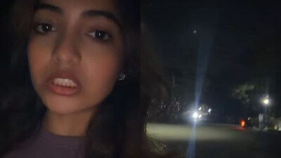 The woman mentioned that there were no streetlights. (Photo Credit: Instagram)