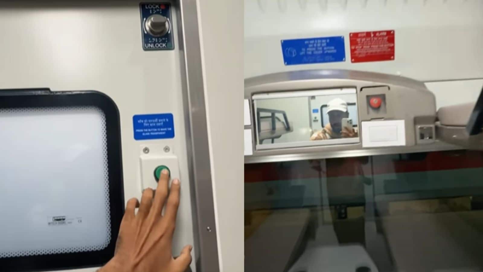  The trains also have an anti-collision system ‘Kavach’ that automatically applies the brakes to prevent accidents if two trains come face to face on the same track. Each coach as advanced fire detection and suppression systems. If smoke is accidentally detected, an alarm will sound immediately. 