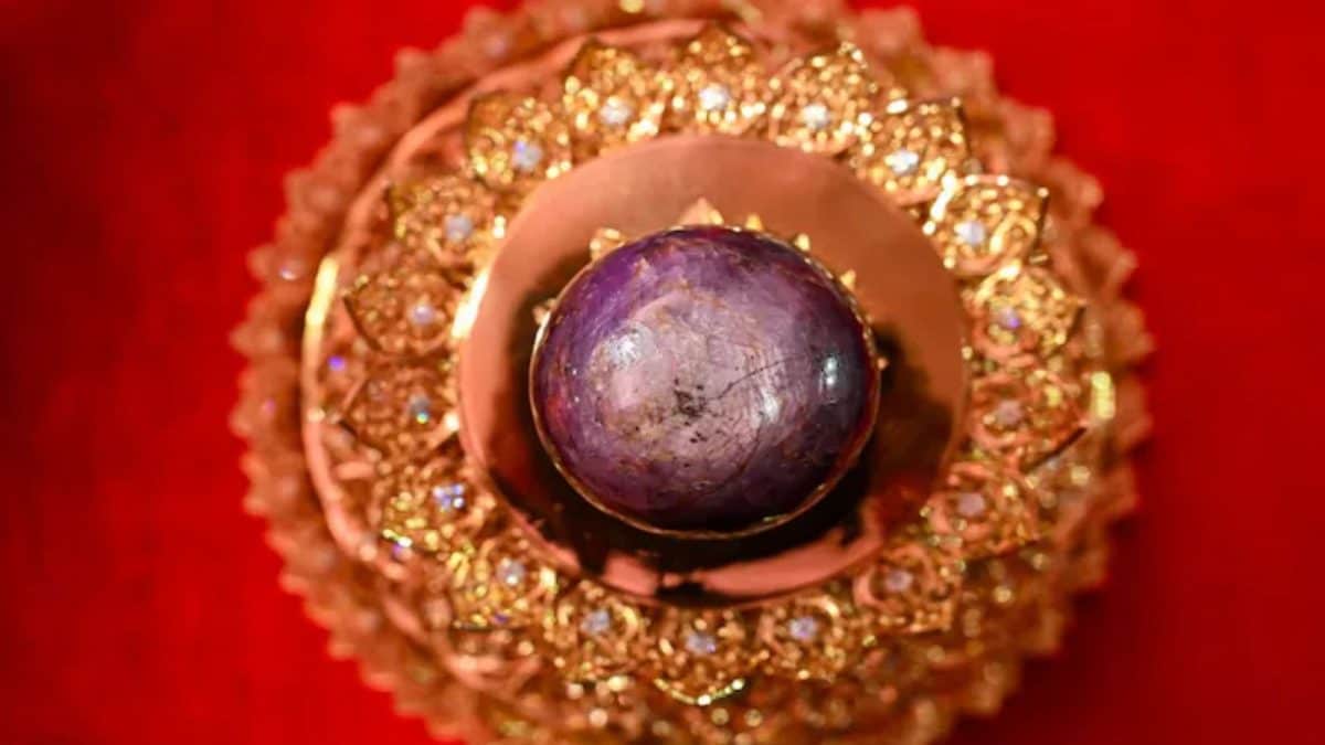 World’s Largest Purple Star Sapphire Unveiled In Sri Lanka, Valued At Up To $400 Million